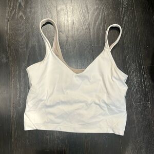 Lululemon white tank